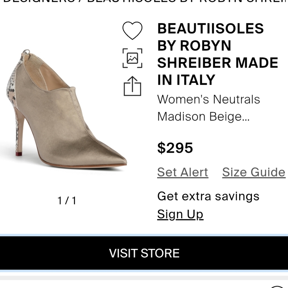 BEUTIISOLES Neutrals Madison Beige Heels - Picture 9 of 9